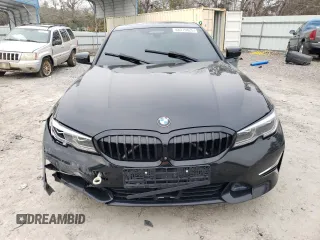 2019 BMW 3 Series 330i xDrive with VIN WBA5R7C53KFH26429, listed as a Copart auction lot 48379825 with 52,536 mi miles and Salvage title. Bid and sale history available at DreamBid. Image 5.