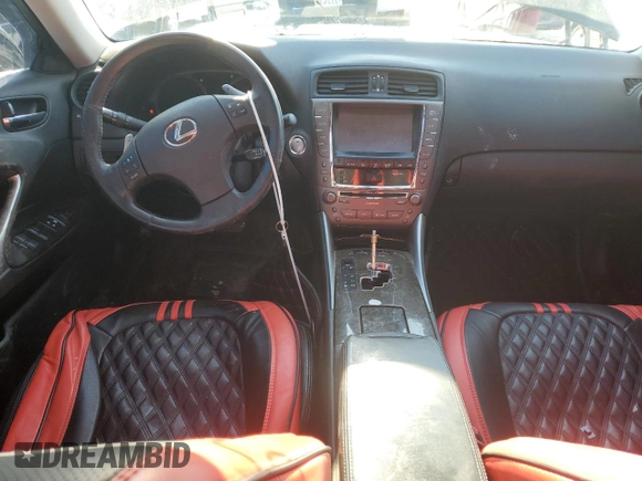2009 Lexus IS 250 with VIN JTHCK262092030580, listed as a Copart auction lot 87712785 with 171,343 mi miles and Salvage Title. Bid and sale history available at DreamBid. Image 8.