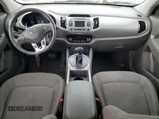 2012 Kia Sportage EX with VIN KNDPC3A2XC7192367, listed as a Copart auction lot 57698365 with 106,730 mi miles and Salvage title. Bid and sale history available at DreamBid. Image 8.