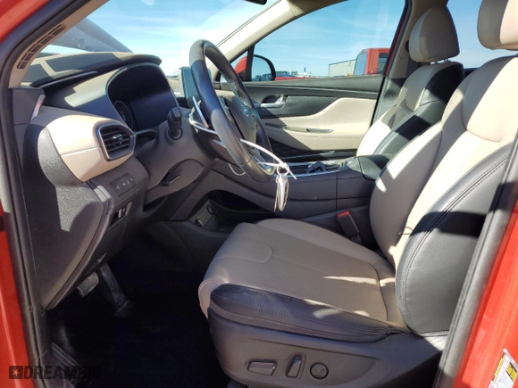 2023 Hyundai Santa Fe SEL with VIN 5NMS34AJ4PH596481, listed as a Copart auction lot 43312605 with 18,037 mi miles and Salvage Title. Bid and sale history available at carsss.com. Image 7.