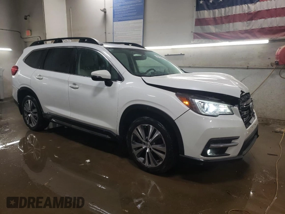 2019 Subaru Ascent Limited with VIN 4S4WMALD9K3471466, listed as a Copart auction lot 86702094 with 107,832 mi miles and Salvage title. Bid and sale history available at DreamBid. Image 4.