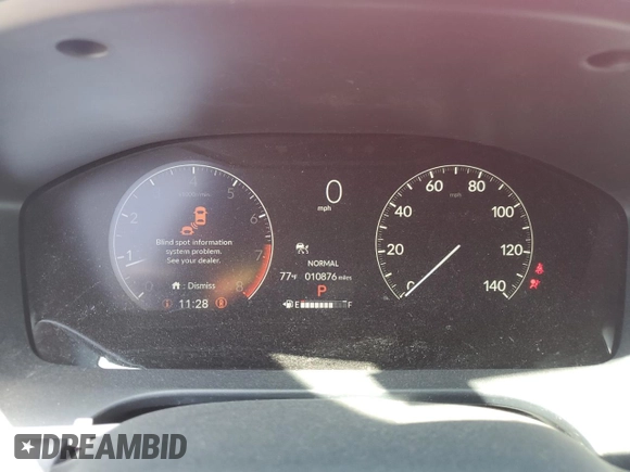 2024 Honda HR-V Sport z VIN 3CZRZ1H53RM759006, wystawiony jako Copart lot #52958415 z przebiegiem 10 876 mil mil oraz Szkoda całkowita • Salvage title. Historia ofert i sprzedaży dostępna na DreamBid. Obrazek 9.