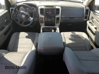 2018 Ram 1500 Big Horn with VIN 1C6RR7LG6JS140405, listed as a Copart auction lot 49664305 with 92,692 mi miles and Salvage Title. Bid and sale history available at carsss.com. Image 8.