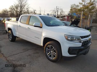 2021 Chevrolet Colorado 4WD Work Truck with VIN 1GCGTBEN5M1146688, listed as a IAAI auction lot 41795648 with 20,549 mi miles and . Bid and sale history available at DreamBid. Image 1.