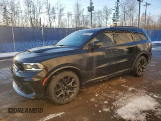 2021 Dodge Durango R/T with VIN 1C4SDJCT1MC695330, listed as a Copart auction lot 44779055 with 75,247 mi miles and Clean Title. Bid and sale history available at DreamBid. Image 1.