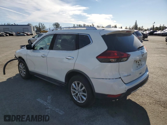 2017 Nissan Rogue SV with VIN KNMAT2MT5HP514280, listed as a Copart auction lot 47095455 with 144,396 mi miles and Salvage title. Bid and sale history available at DreamBid. Image 2.