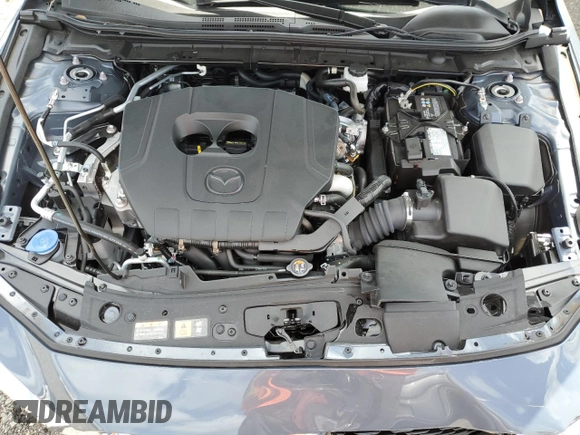 2025 Mazda 3 S Carbon Edition with VIN 3MZBPBCM2SM455573, listed as a Copart auction lot 54517615 with 3,844 mi miles and Clean Title. Bid and sale history available at DreamBid. Image 11.