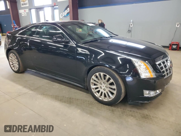 2013 Cadillac CTS Premium with VIN 1G6DP1E3XD0103876, listed as a Copart auction lot 53304795 with 94,963 mi miles and Salvage Title. Bid and sale history available at DreamBid. Image 4.