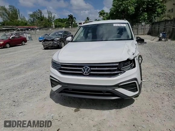 2022 Volkswagen Tiguan S with VIN 3VV1B7AX5NM143020, listed as a Copart auction lot 51576675 with Not provided miles and Non repairable. Bid and sale history available at DreamBid. Image 12.
