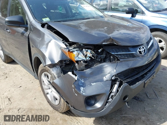 2015 Toyota RAV4 LE with VIN JTMBFREV5FJ021218, listed as a IAAI auction lot 41785266 with 80,388 mi miles. Bid and sale history available at carsss.com. Image 6.