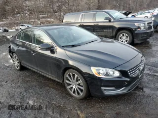 2014 Volvo S60 T6 with VIN YV1902FH9E2274593, listed as a Copart auction lot 43174135 with 84,645 mi miles and Salvage Title. Bid and sale history available at carsss.com. Image 4.