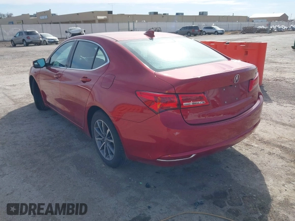 2020 Acura TLX with VIN 19UUB1F39LA002994, listed as a IAAI auction lot 41810024 with 64,896 mi miles and . Bid and sale history available at DreamBid. Image 3.