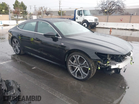 2019 Audi A7 Prestige with VIN WAUV2AF24KN021015, listed as a IAAI auction lot 41479702 with 37,840 mi miles. Bid and sale history available at carsss.com. Image 1.