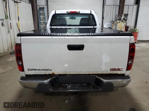 2011 GMC Canyon Work Truck with VIN 1GTC5LF97B8126897, listed as a Copart auction lot 85994964 with 326,900 mi miles and Salvage Title. Bid and sale history available at carsss.com. Image 6.