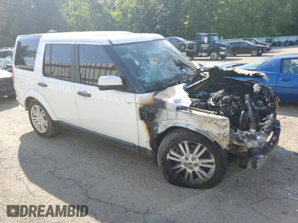 2011 Land Rover LR4 HSE with VIN SALAG2D44BA586720, listed as a Copart auction lot 59786795 with Not provided miles and Salvage title. Bid and sale history available at DreamBid. Image 4.