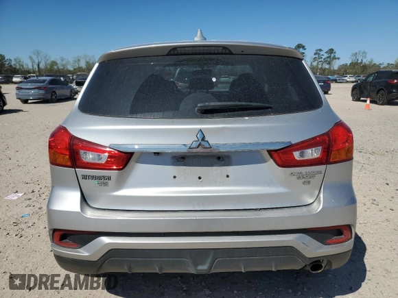 2019 Mitsubishi Outlander SE with VIN JA4AP4AU6KU022258, listed as a Copart auction lot 49253235 with 101,876 mi miles and Salvage title. Bid and sale history available at DreamBid. Image 6.