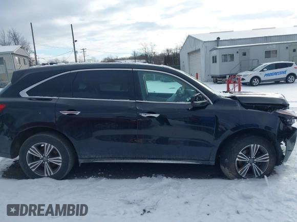 2017 Acura MDX with VIN 5FRYD4H32HB024499, listed as a IAAI auction lot 41531769 with 131,294 mi miles. Bid and sale history available at carsss.com. Image 13.