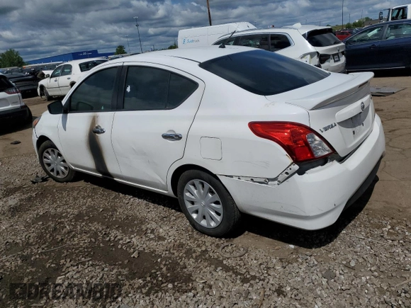2019 Nissan Versa SV с VIN 3N1CN7AP4KL814079, выставлен на аукционе Copart как лот 57223815 с пробегом Не указан миль и Чистый • Clean title. История ставок и продаж доступна на DreamBid. Изображение 2.