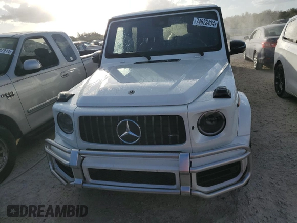 2021 Mercedes-Benz G 63 AMG with VIN W1NYC7HJ0MX371374, listed as a Copart auction lot 74623434 with 37,901 mi miles and Salvage Title. Bid and sale history available at DreamBid. Image 5.