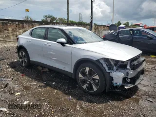2023 Polestar 2 with VIN YSMEG3KA8PL123132, listed as a Copart auction lot 71224834 with 16,447 mi miles and Clean Title. Bid and sale history available at carsss.com. Image 4.