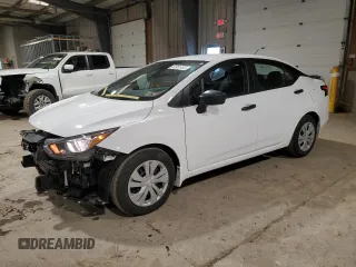 2024 Nissan Versa S with VIN 3N1CN8DV5RL866850, listed as a Copart auction lot 52951465 with 14,038 mi miles and Salvage Title. Bid and sale history available at DreamBid. Image 1.