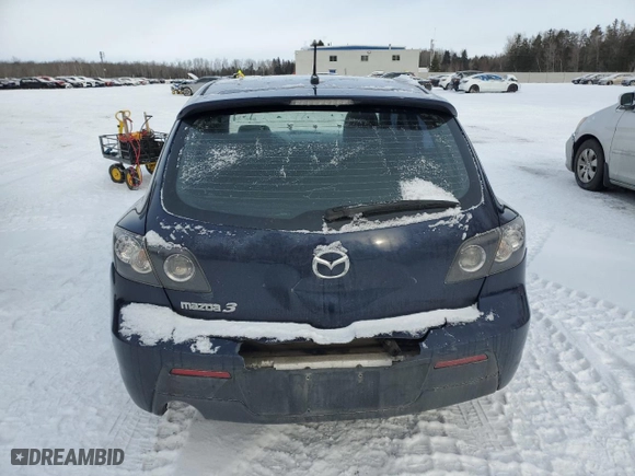 2009 Mazda Mazda3 s Touring with VIN JM1BK343791227332, listed as a Copart auction lot 87597685 with 277,839 mi miles and Salvage Title. Bid and sale history available at carsss.com. Image 6.
