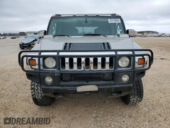 2003 Hummer H2 with VIN 5GRGN23U73H102412, listed as a Copart auction lot 87419024 with 176,456 mi miles and Salvage Title. Bid and sale history available at carsss.com. Image 5.