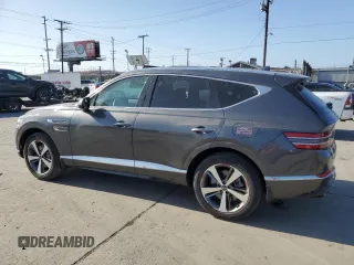 2022 Genesis GV80 z VIN KMUHCESC7NU076679, wystawiony jako Copart lot #57894835 z przebiegiem 49 882 mil mil oraz Szkody całkowita. Historia ofert i sprzedaży dostępna na DreamBid. Obrazek 2.