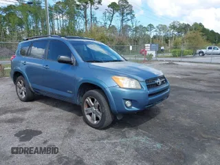 2010 Toyota RAV4 Sport with VIN JTMWK4DV5AD004427, listed as a IAAI auction lot 41914304 with 117,476 mi miles and . Bid and sale history available at DreamBid. Image 1.