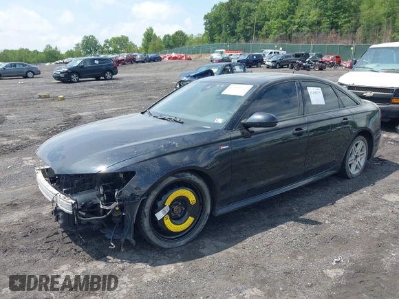 2016 Audi A6 Premium Plus with VIN WAUFGAFC7GN070599, listed as a IAAI auction lot 42460579 with 99,498 mi miles and . Bid and sale history available at DreamBid. Image 2.