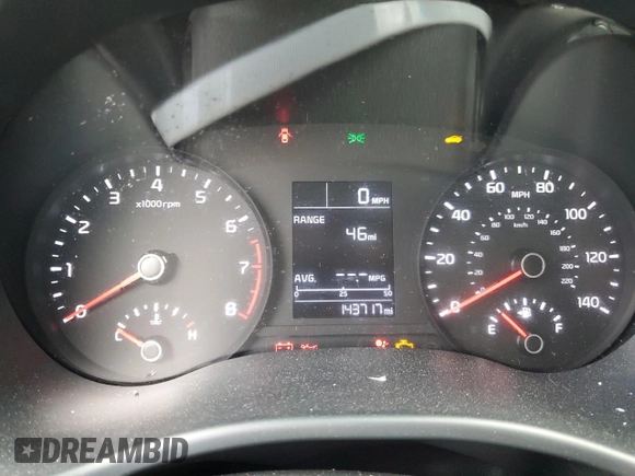 2019 Kia Rio S with VIN 3KPA24AB2KE180923, listed as a Copart auction lot 58692354 with 143,717 mi miles and Salvage Title. Bid and sale history available at carsss.com. Image 9.