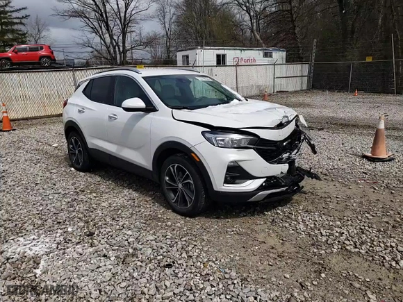 2023 Buick Encore GX Select with VIN KL4MMDS21PB020407, listed as a Copart auction lot 52148625 with 18,261 mi miles and Salvage Title. Bid and sale history available at carsss.com. Image 11.