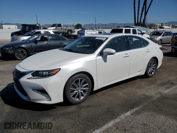 2018 Lexus ES 300h with VIN JTHBW1GG2J2185866, listed as a Copart auction lot 48435185 with 87,713 mi miles and Salvage title. Bid and sale history available at DreamBid. Image 1.
