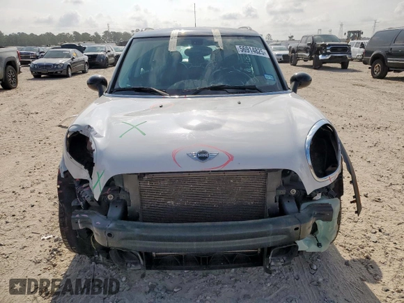 2015 MINI Countryman S с VIN WMWZC3C59FWT03482, выставлен на аукционе Copart как лот 56914825 с пробегом 63 851 миль миль и Списание • Salvage title. История ставок и продаж доступна на DreamBid. Изображение 5.
