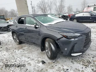2024 Lexus NX 350 Luxury with VIN 2T2HGCEZ9RC032032, listed as a Copart auction lot 49675905 with 35,441 mi miles and Salvage title. Bid and sale history available at DreamBid. Image 4.