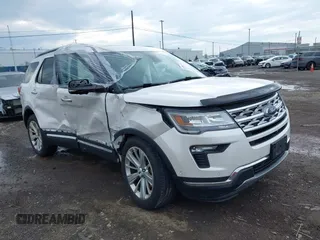 2018 Ford Explorer Limited with VIN 1FM5K8FH0JGC82723, listed as a IAAI auction lot 41983537 with 101,487 mi miles and . Bid and sale history available at carsss.com. Image 1.
