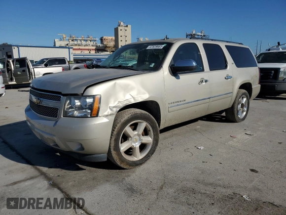 2013 Chevrolet Suburban LTZ with VIN 1GNSCKE09DR167793, listed as a Copart auction lot 47529665 with 254,601 mi miles and Salvage Title. Bid and sale history available at carsss.com. Image 1.