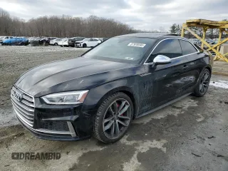 2018 Audi S5 Premium Plus z VIN WAUP4AF50JA002027, wystawiony jako Copart lot #87928095 z przebiegiem 99 799 mil mil oraz Szkoda całkowita • Salvage title. Historia ofert i sprzedaży dostępna na DreamBid. Obrazek 1.