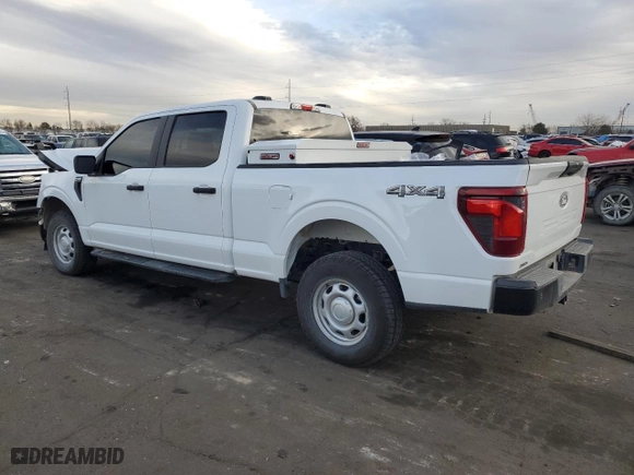 2024 Ford F-150 XL with VIN 1FTFW1L5XRKE05208, listed as a Copart auction lot 83982634 with 5,444 mi miles and Salvage Title. Bid and sale history available at carsss.com. Image 2.