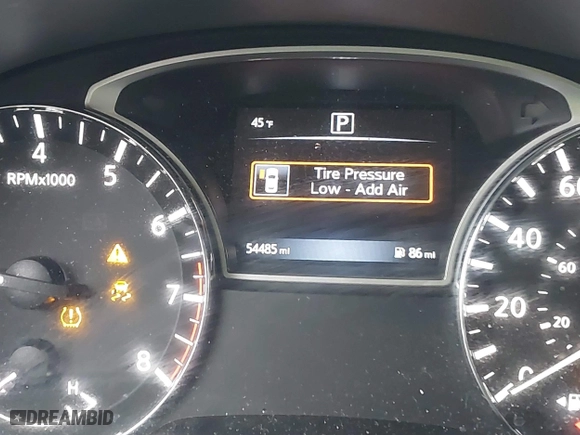 2018 Nissan Altima 2.5 SV with VIN 1N4AL3AP6JC244153, listed as a IAAI auction lot 41845407 with 54,486 mi miles. Bid and sale history available at carsss.com. Image 7.