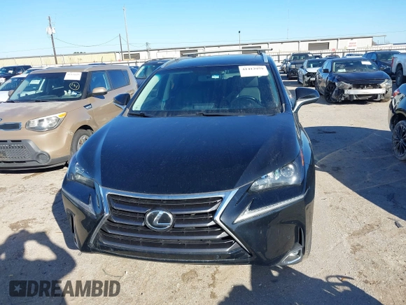 2016 Lexus NX 200t with VIN JTJBARBZ5G2084771, listed as a IAAI auction lot 41412959 with 156,117 mi miles and . Bid and sale history available at DreamBid. Image 6.