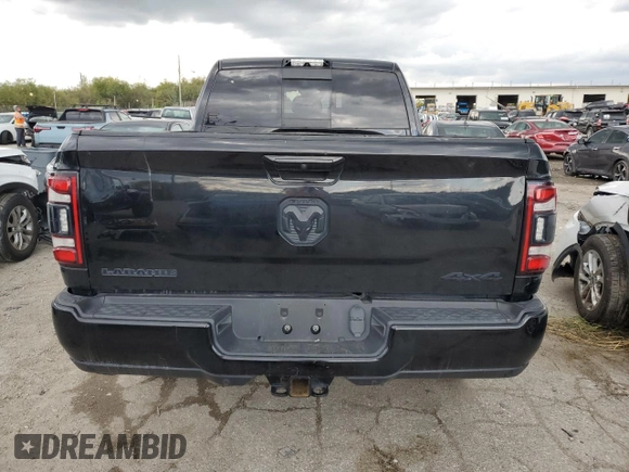 2019 Ram 3500 Laramie with VIN 3C63R3ML7KG676573, listed as a Copart auction lot 73013634 with 109,682 mi miles and Salvage Title. Bid and sale history available at carsss.com. Image 6.