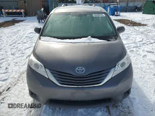 2017 Toyota Sienna LE with VIN 5TDJZ3DC3HS155344, listed as a Copart auction lot 46488255 with 0 mi miles and Salvage Title. Bid and sale history available at carsss.com. Image 12.