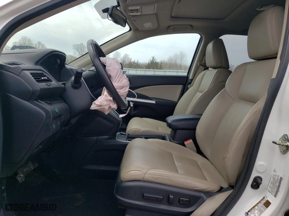 2016 Honda CR-V EX-L with VIN 5J6RM4H77GL069484, listed as a Copart auction lot 52582935 with 74,836 mi miles and Salvage Title. Bid and sale history available at carsss.com. Image 7.