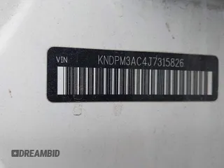 2018 Kia Sportage LX with VIN KNDPM3AC4J7315826, listed as a IAAI auction lot 41521362 with 130,628 mi miles and . Bid and sale history available at DreamBid. Image 9.