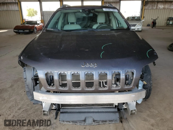 2021 Jeep Cherokee Altitude with VIN 1C4PJLLB2MD196242, listed as a Copart auction lot 47861905 with 117,974 mi miles and Salvage Title. Bid and sale history available at carsss.com. Image 5.