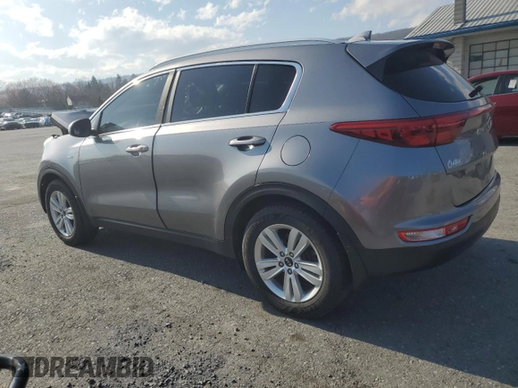 2018 Kia Sportage LX with VIN KNDPMCAC1J7393125, listed as a Copart auction lot 50515275 with 124,947 mi miles and Salvage Title. Bid and sale history available at carsss.com. Image 2.