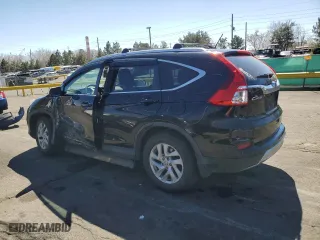 2015 Honda CR-V EX with VIN 3CZRM3H50FG700676, listed as a Copart auction lot 50595625 with 166,024 mi miles and Salvage Title. Bid and sale history available at carsss.com. Image 2.