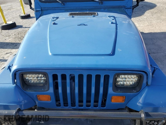 1995 Jeep Wrangler S z VIN 1J4FY19P8SP300768, wystawiony jako Copart lot #54414255 z przebiegiem 199 044 mil mil oraz Szkoda całkowita • Salvage title. Historia ofert i sprzedaży dostępna na DreamBid. Obrazek 11.