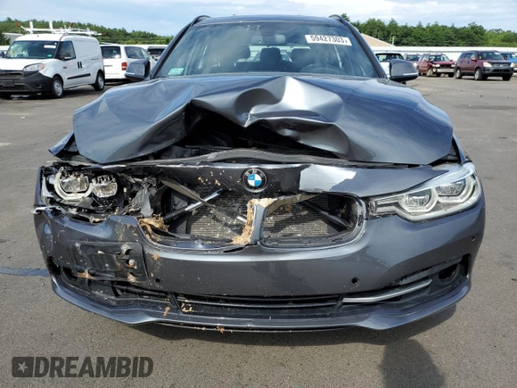 2017 BMW 3 Series 330i xDrive with VIN WBA8K3C50HK678735, listed as a Copart auction lot 59427303 with 98,536 mi miles and . Bid and sale history available at carsss.com. Image 5.